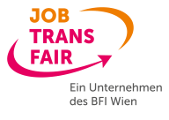 Logo von Job-TransFair. Wir vermitteln Personal. Wir vermitteln Arbeit.